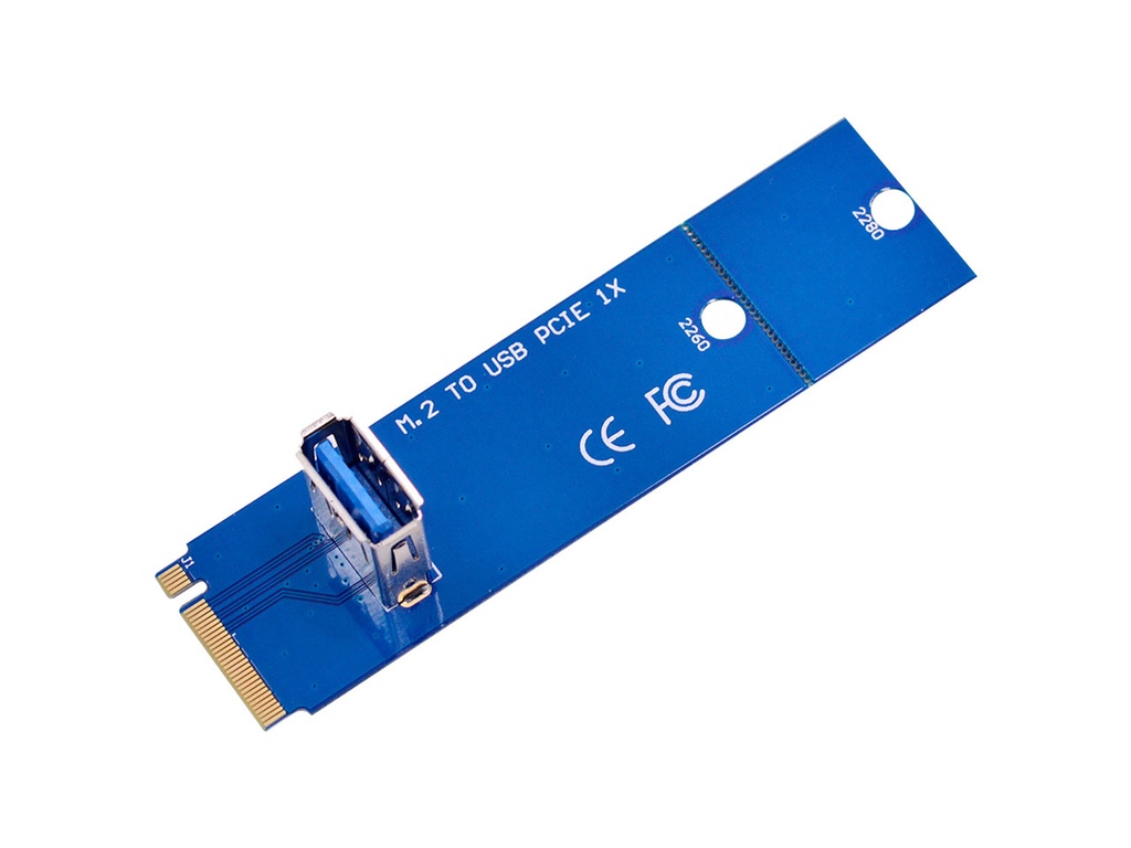 Adaptador Nisuta de M.2 a USB 3.0 PCIe NSRIM2U