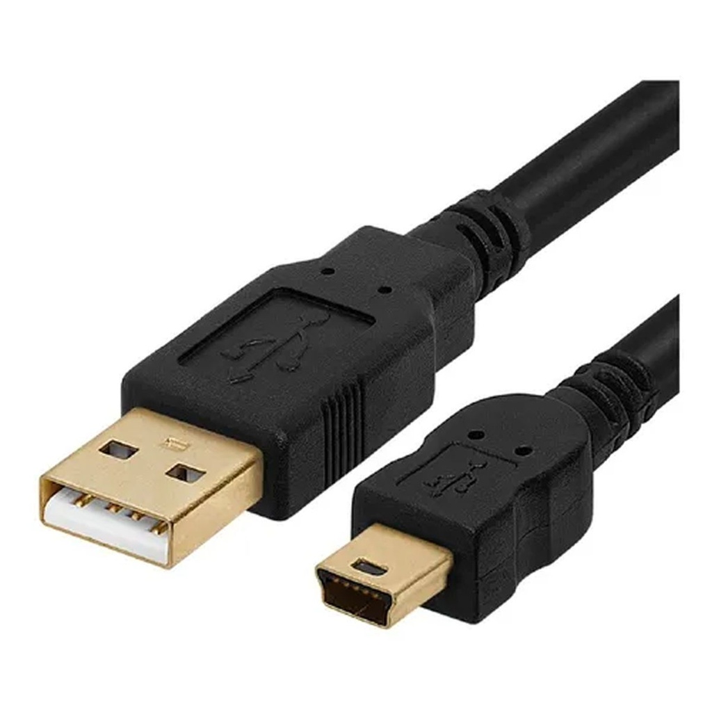 Cable USB a MiniUSB 5Pines Netmak NM-C20 1.5MTS