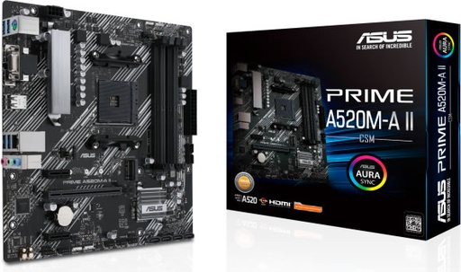 [90MB17H0-M0EAYC] Motherboard Asus Prime A520M-A II CSM AM4